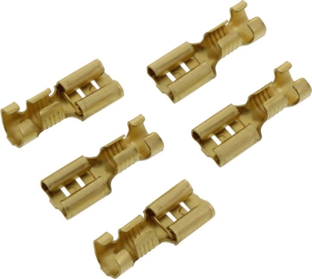 Flachsteckhülse JMP 2,5-6,0 6,3mm 5 Stück