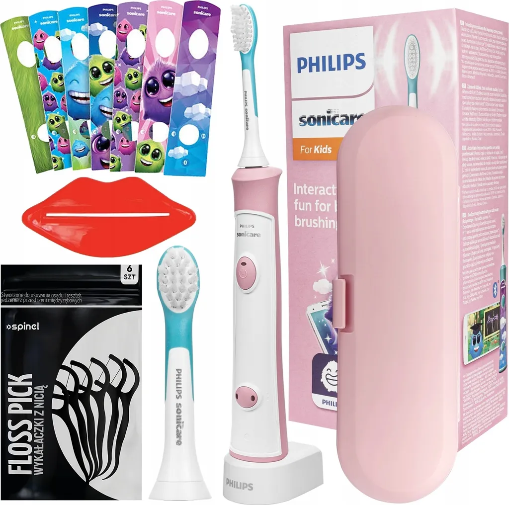 Capuchon Philips Sonicare Kids pour Voyage et Étui de Brosse à Dents
