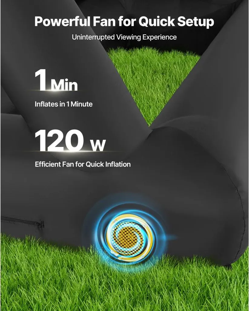 Écran Gonflable Géant 360cm : La Solution Cinéma Mobile Haute Qualité - 3