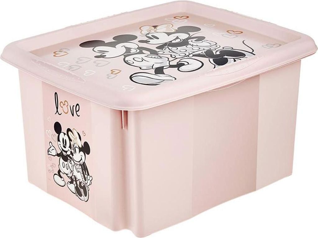 keeeper Karolina, Aufbewahrungsbox, Pink, Schwarz, Weiß, Produktbild 