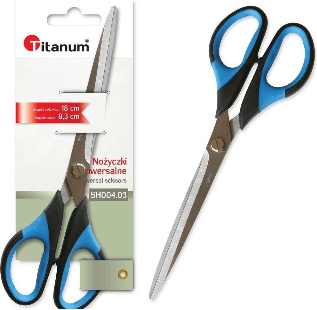 Universelle Schere Met 18,5 cm mit ergonomischem Griff