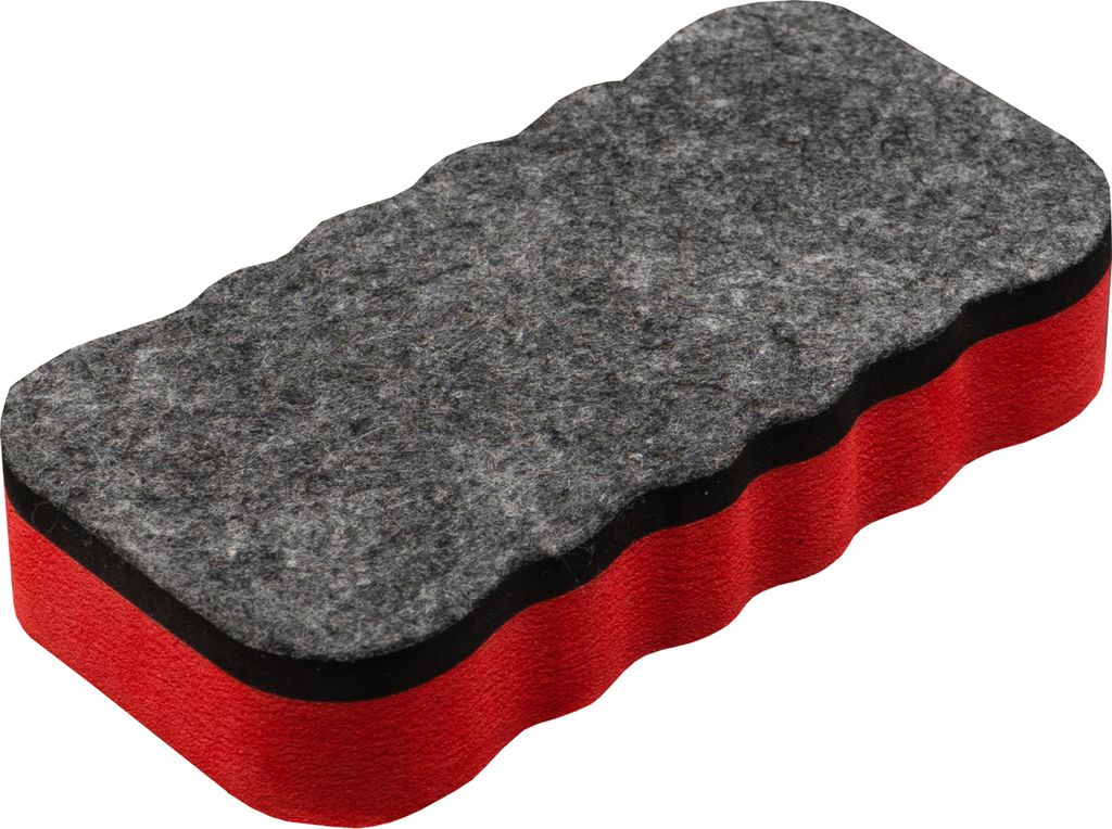 DULA Whiteboard-Radierer rot – Trockenradierer magnetisch – Radiergummi für Whiteboard-Marker – Board-Radierer – Whiteboard-Reiniger