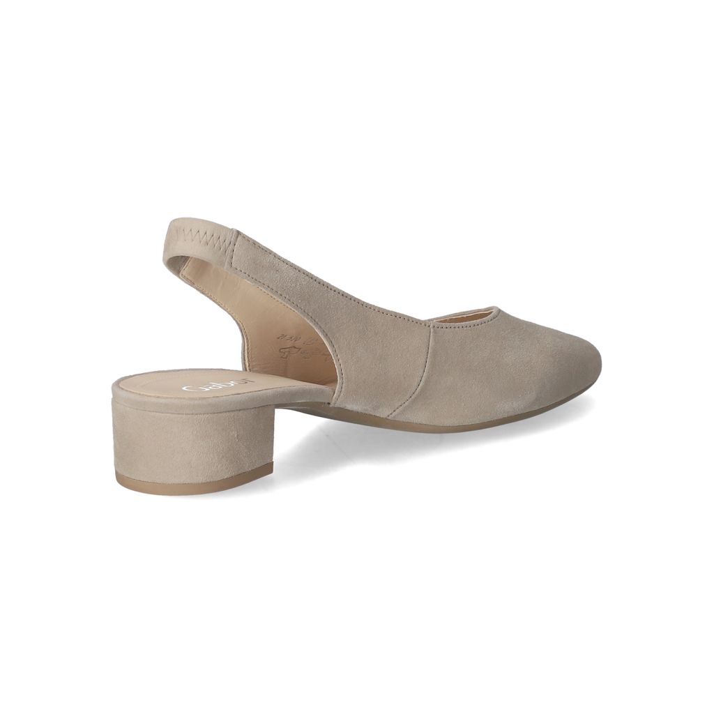 Gabor Damen Slingpumps in Beige, Größe 4