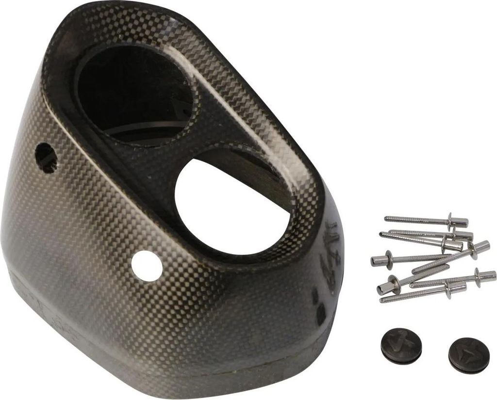 Akrapovic Endkappe Carbon Schwarz