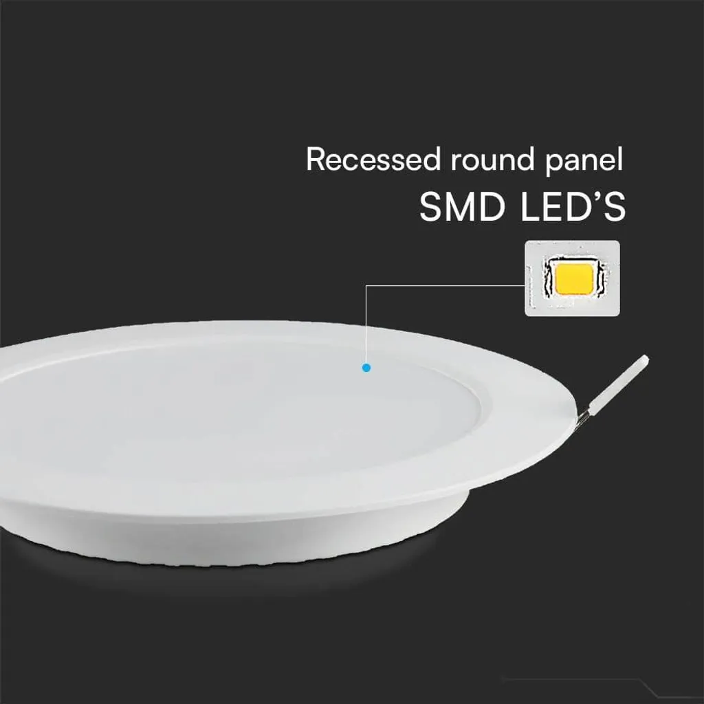 V-TAC VT-61024 24W LED Incasso | Risparmio Energetico 85% e Luce Calda