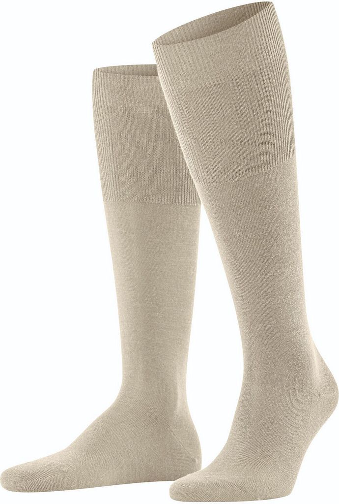 FALKE Airport Kniestrümpfe Herren beige mel. 39-40 Produktbild 