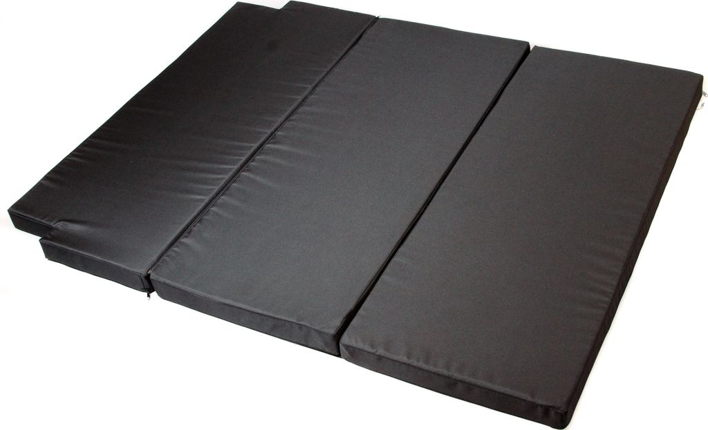 Schlafauflage Mercedes Viano Matratzenauflage Schwarz 185x144x6cm Matratze Klappmatratze Bett Mayaadi Home