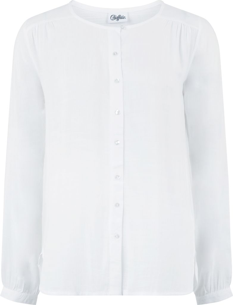 Buffalo Schlupfbluse weiß Größe 38