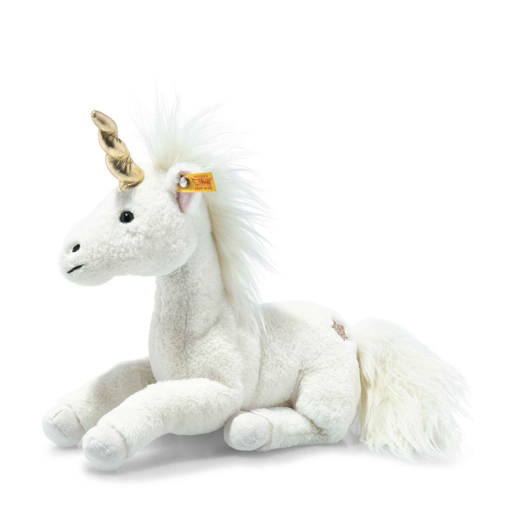Steiff Unica Schlenker Einhorn 27 weiss Produktbild 