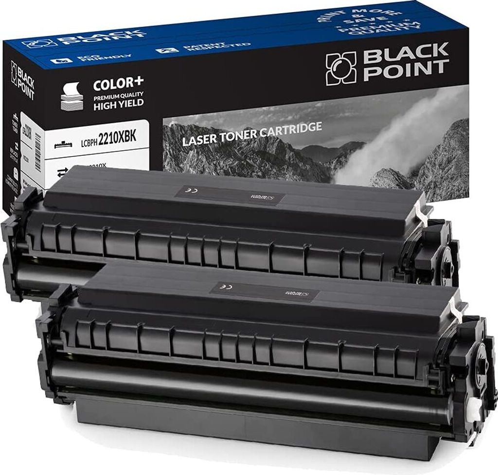 [MIT CHIP] Toner 2 St. W2210X (HP 207X) - Schwarz - für HP Color Laserjet Pro: MFP M282nw, MFP M283fdn, MFP M283fdw, M255dw, M255nw -