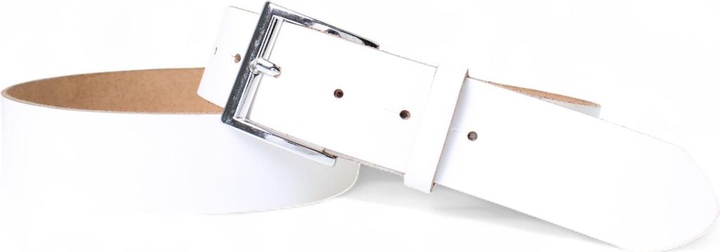 FRONHOFER klassischer Ledergürtel 4 cm glänzender Gürtelschnalle, echt Leder, viele Farben