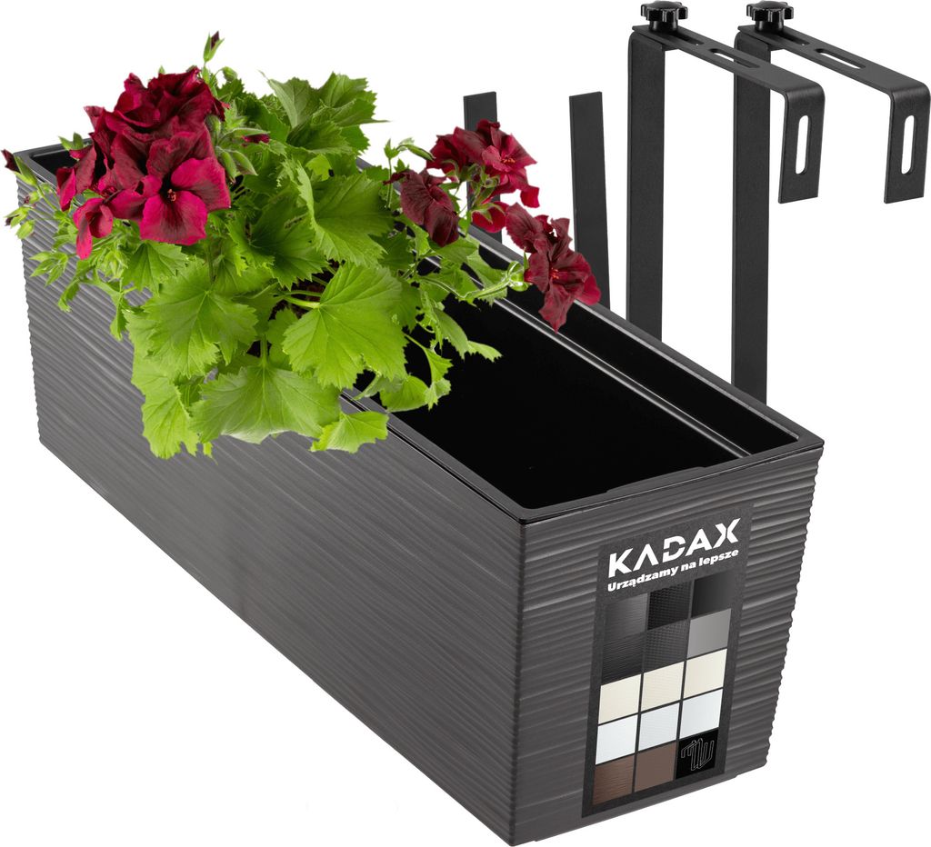 KADAX Blumentopf mit Einsatz "Treviso", 56 cm, Mit Produktbild 