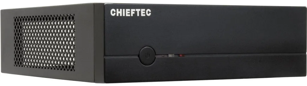 Boîtier PC Chieftec IX-01B-OP Mini-ITX Compact Noir pour Montage VESA - 7