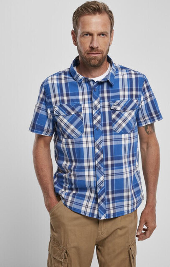 Pánská košile Brandit Roadstar Shirt blue - 4XL Obrázek produktu 