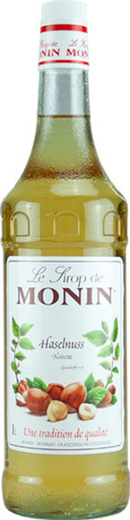 Monin Haselnuss Noisette Sirup ideal zum Backen und Kochen Produktbild 