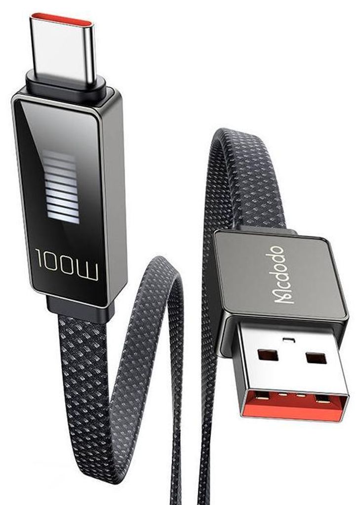 Mcdodo CA-4980 Rythm Cable, USB-A - USB-C Kabel mit LED Produktbild 