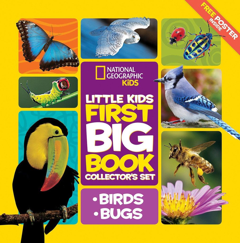 National Geographic Little Kids First Big Book Collector's Boxed Set: Birds and Bugs