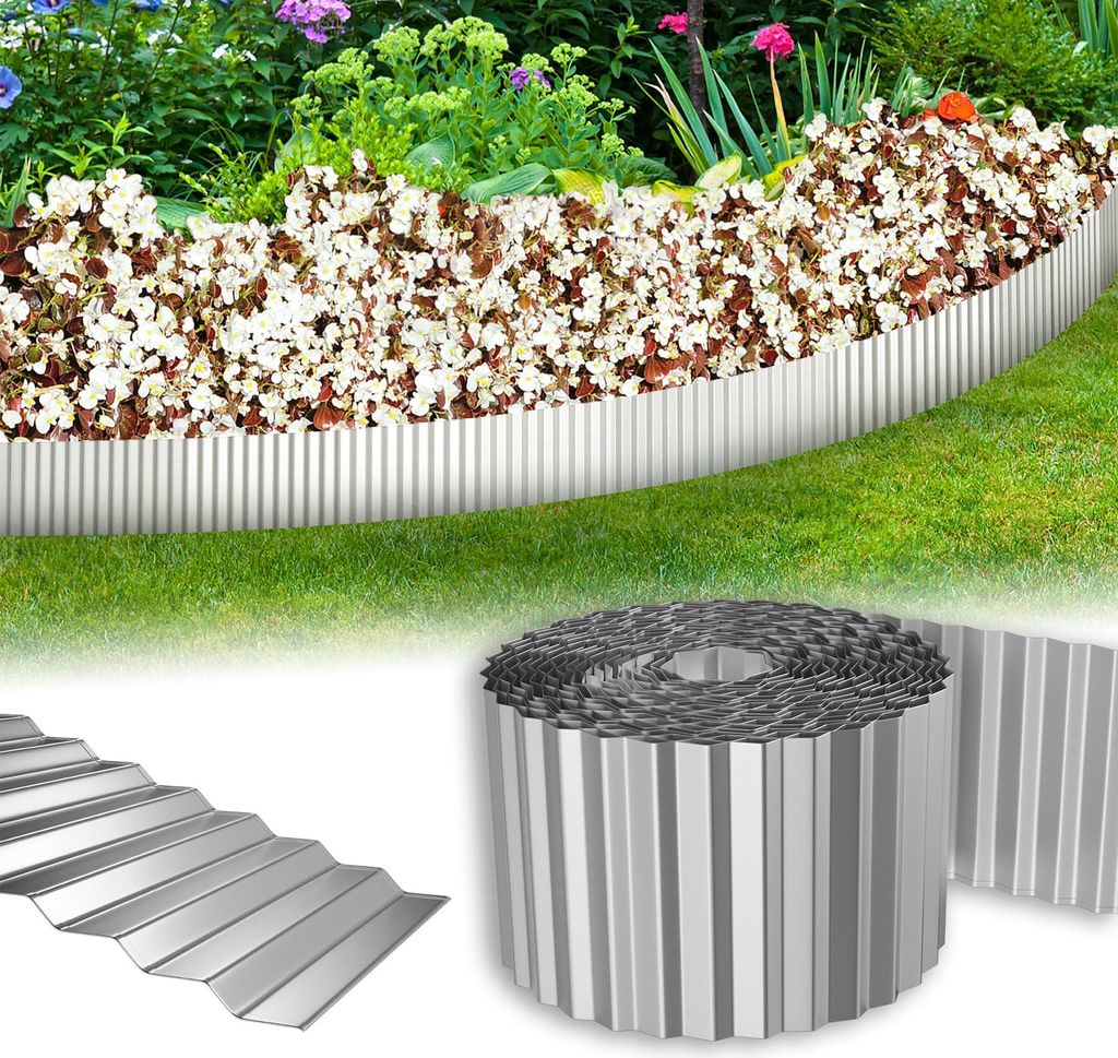 ACXIN Bordure de pelouse en acier corten, bordure Image du produit 