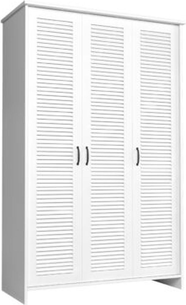 Kleiderschrank aus Stoff Garderobenschrank mit 2 stabilen Kleiderstangen