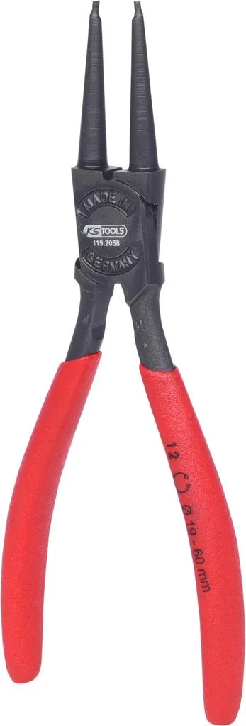 KS TOOLS 119.2058-E Pince à circlips en acier Chrome-Vanadium 150g