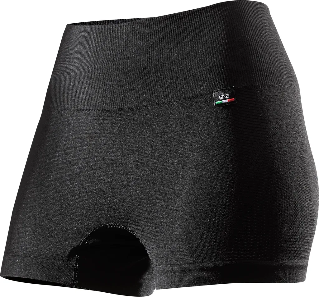 SIXS F BOX Boxer Femme Noir Taille L/XL - Sous-vêtement de sport technique