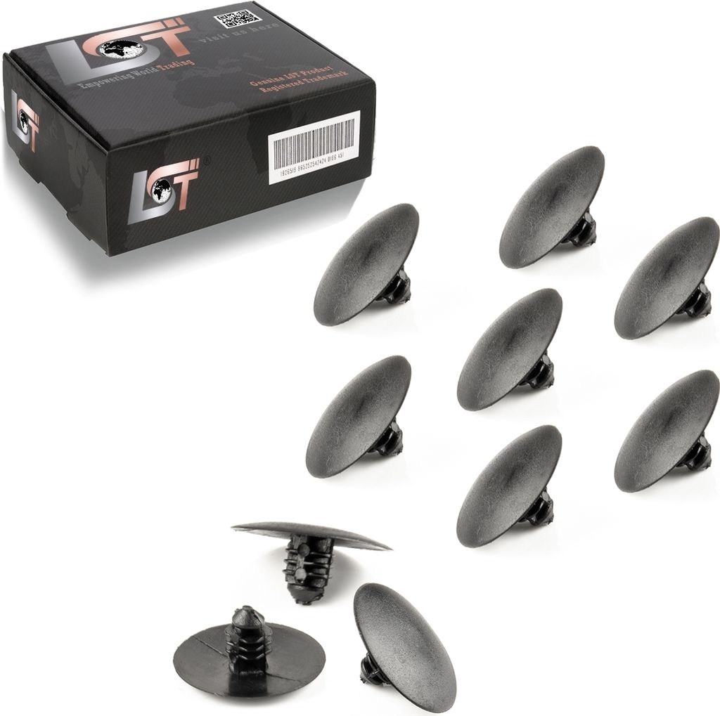 10x Motorhauben Dämmung Verkleidung Befestigung Clips für Produktbild 