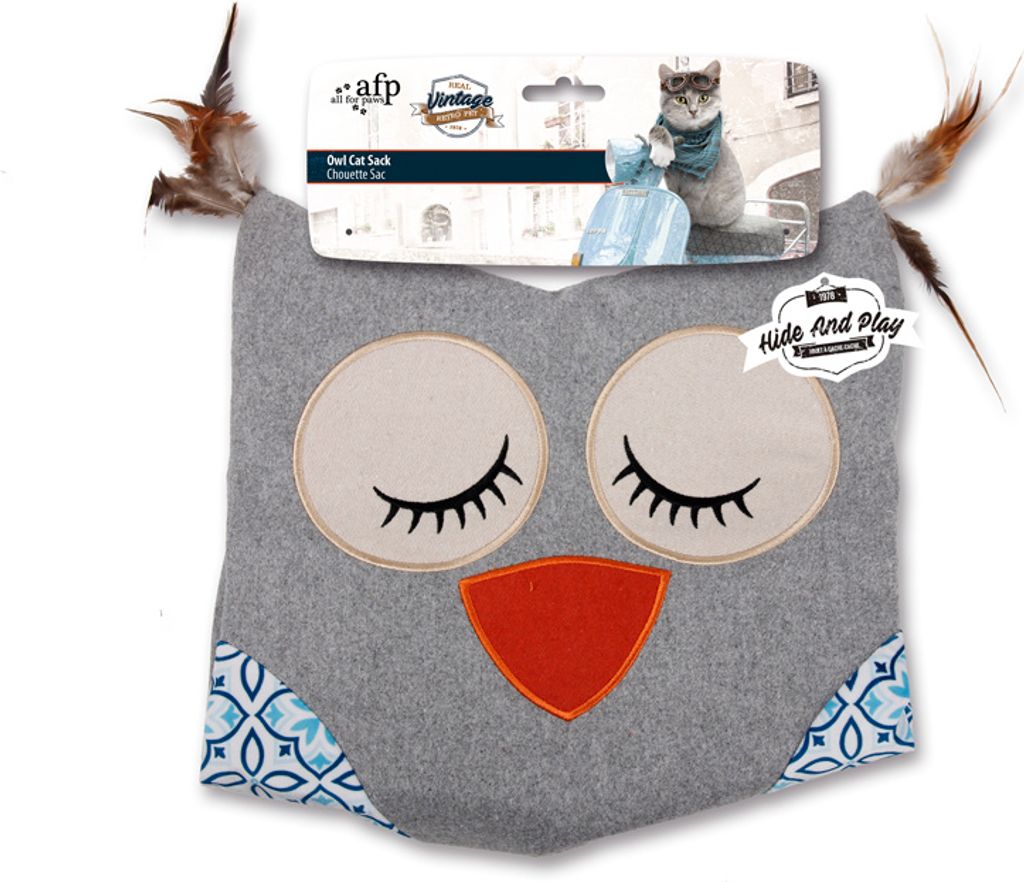 AFP Sac à chat hibou - Gris Image du produit 