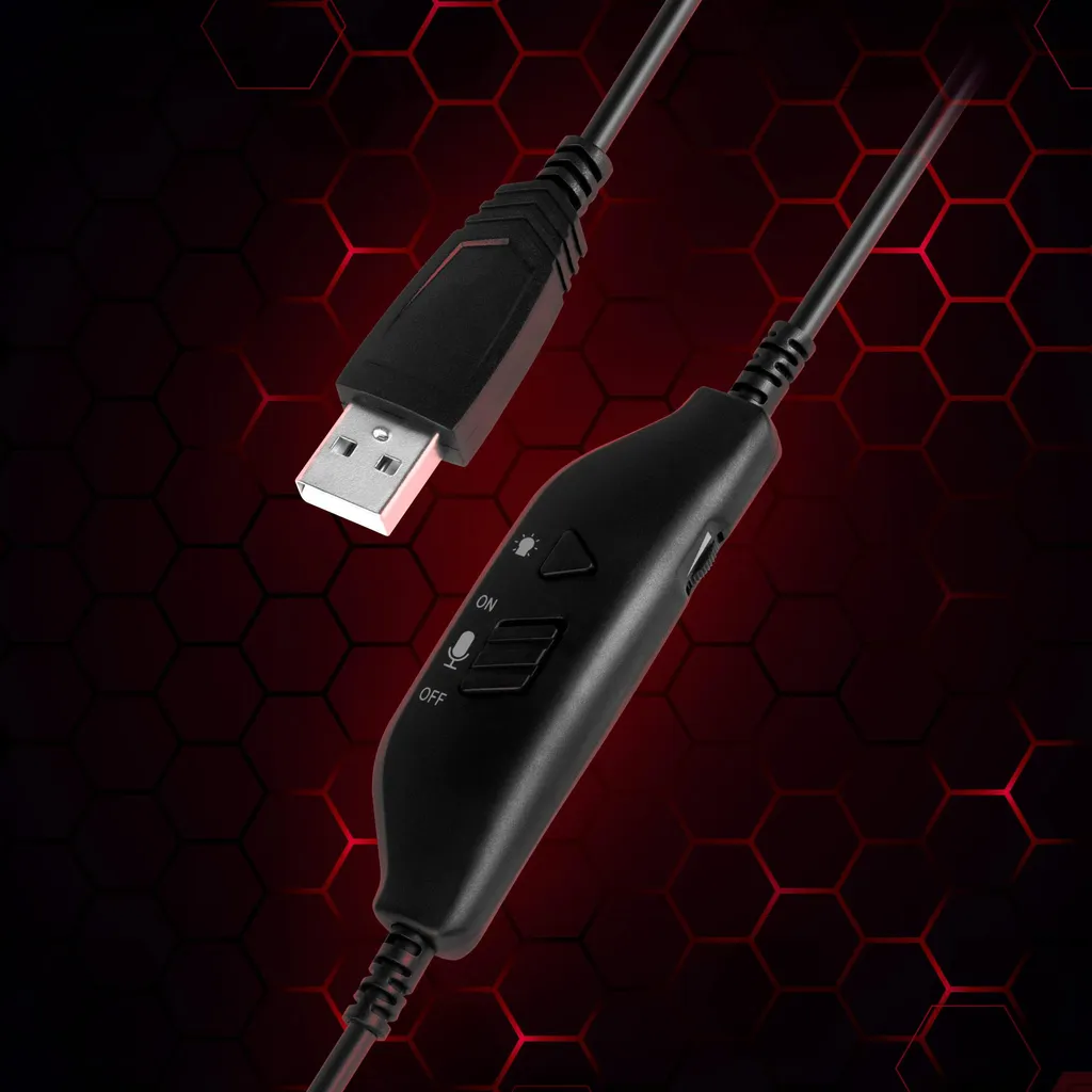 Cuffie Gamer Kruger&Matz KM0675 Warrior GH-50 con Microfono RGB - 20