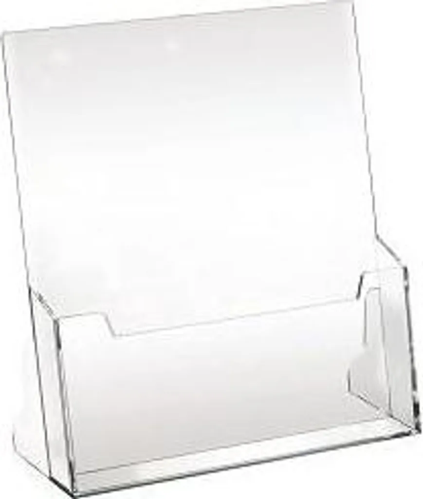 Organiseur de bureau transparent pour dossiers et revues Lebez 5021