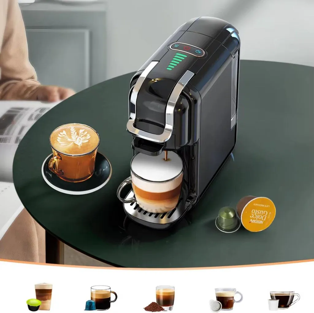 Machine à café polyvalente pour la maison compatible Nespresso et dosette - 2