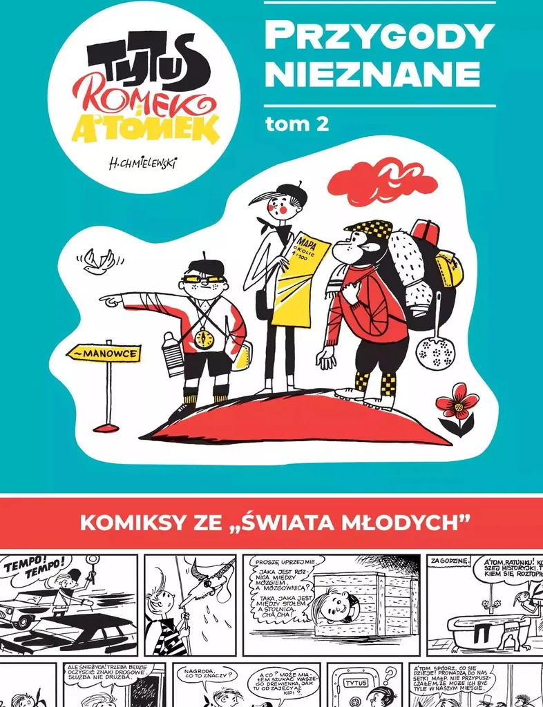 BD Aventures Inconnues Volume 2 Titus, Romek et A'Tomek Album Culte