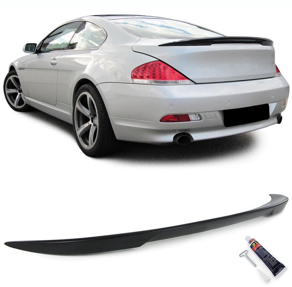 Heckspoiler Spoilerlippe Edition schwarz für BMW 6er E63 Produktbild 