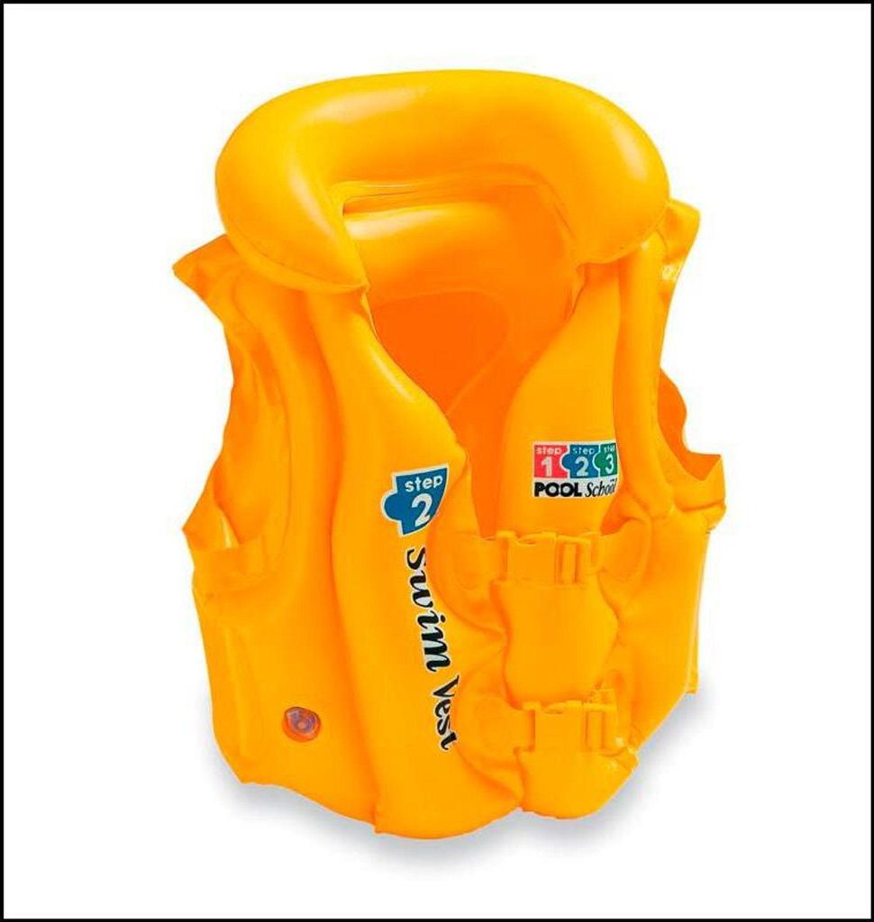 Intex 58660EU - BAZÉNOVÁ ŠKOLA DELUXE PLAVECKÁ VESTA Obrázok produktu 