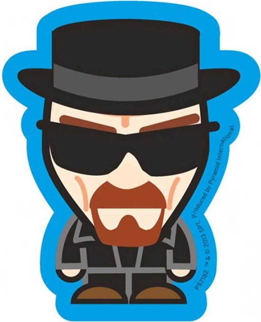 Breaking Bad - Sticker - Heisenberg Suit