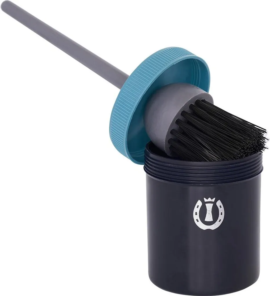 Imperial Riding IRH Hoof Oil Brush Silver - Lusso e Cura degli Zoccoli