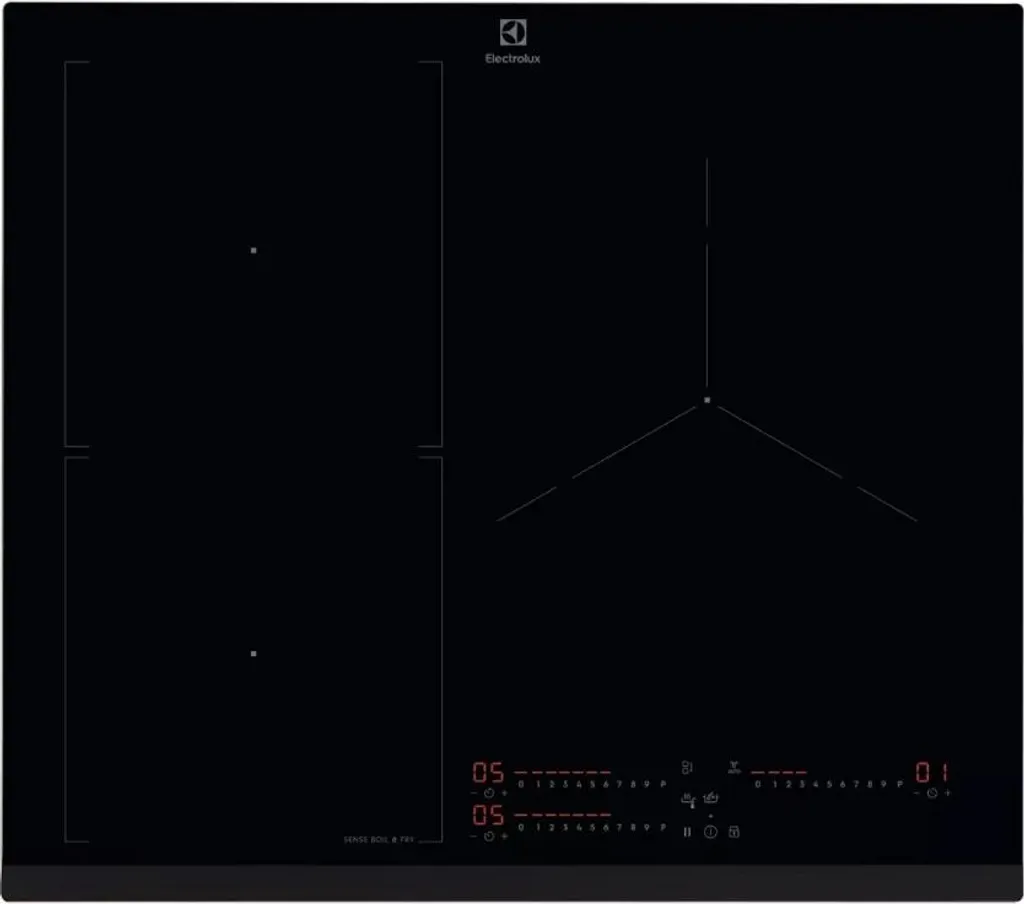Évitez les débordements avec la table induction Electrolux EIS67356 3 feux