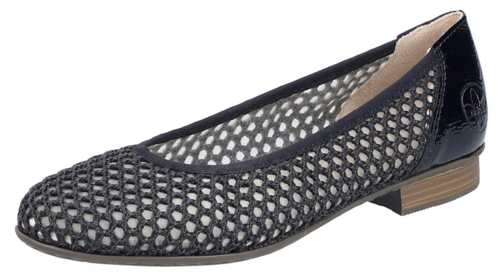 Rieker Ballerinas Damen 32313932393838 Schwarz 40 EU Produktbild 