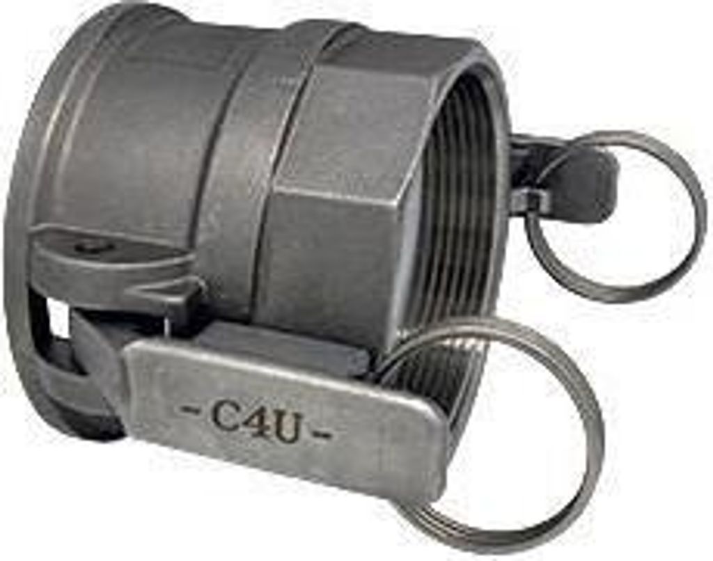 Hebelarmk.Safe-Lock Kamlok Typ D VA (1.4408) 87,88mm 3 Zoll