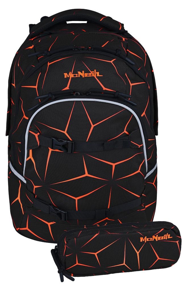 McNeill mochila escolar Milo School Backpack Lava Imagen del producto 