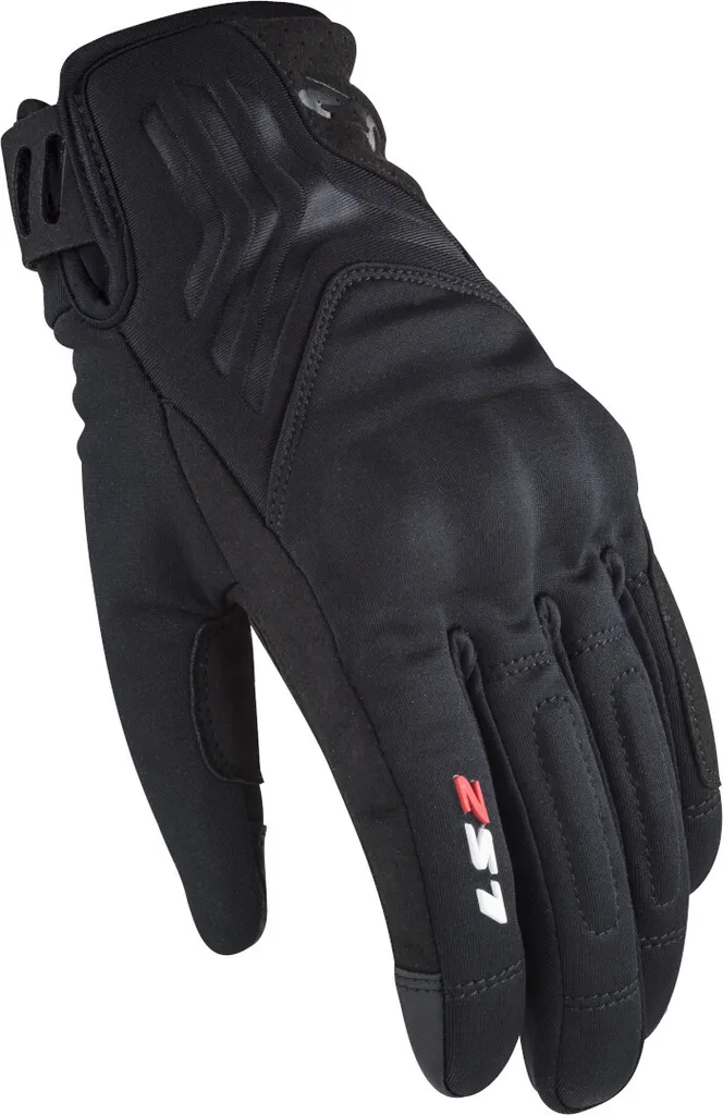 Gants LS2 Jet II Femme Noir XS - Membrane Imperméable et Coupe Vent