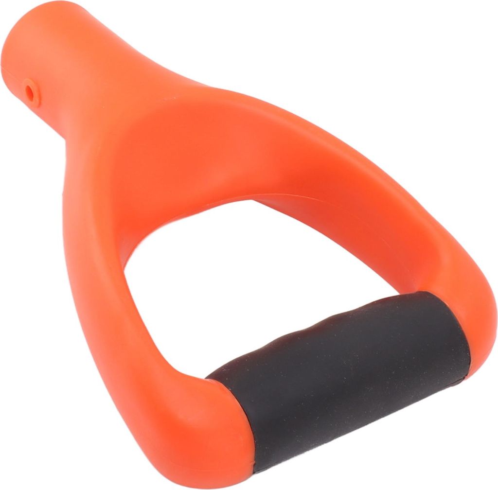 3,2 cm Schaufelgriff Ergonomisches Design Multifunktional Rugged D Grip zum Graben von Rakingwerkzeugen Orange