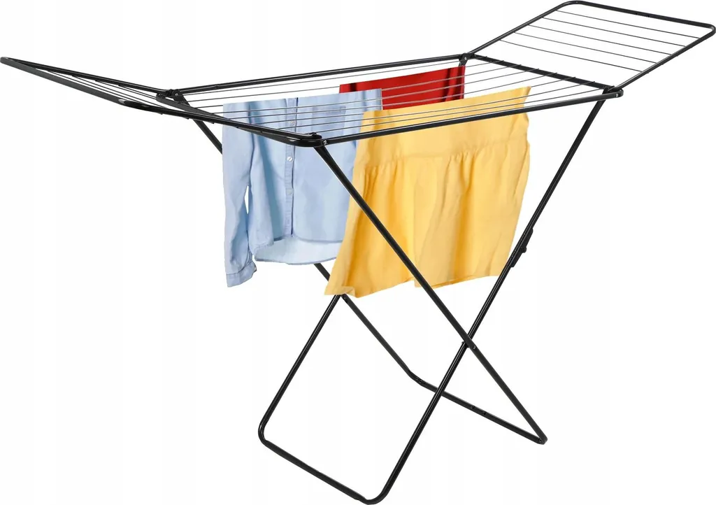 Séchoir à linge stable et pliable 181 cm avec grande surface de pose - 2
