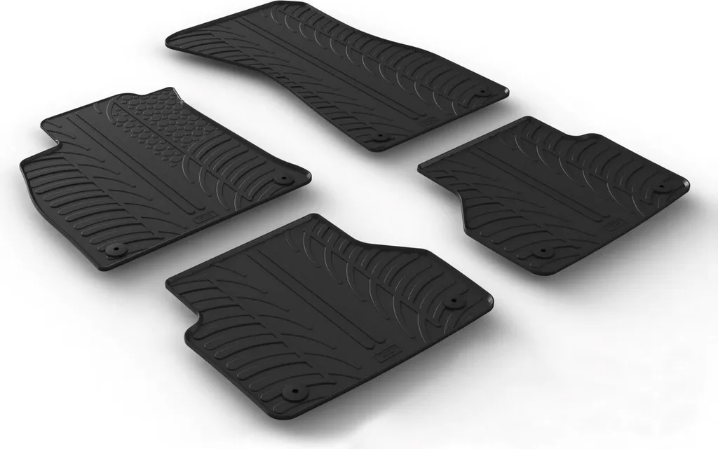 Set Tappetini Auto Gomma Audi A6 C8 2018-2024 | Protezione 3D Premium