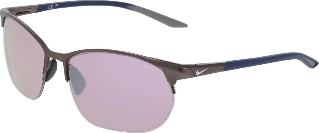 Lunettes Nike IH0912X Satin Gunmetal ultra légères et verres contrastés