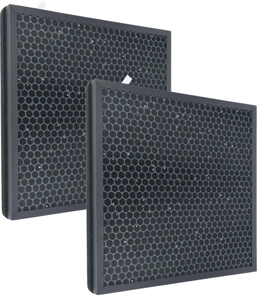 vhbw 2x Luftilter kompatibel mit Fakir Luminoso, Smart Luftreiniger - Kombifilter HEPA (H14) + Aktivkohle