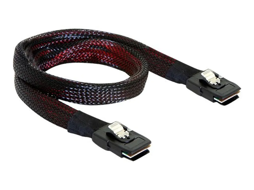 Cavo SAS DeLOCK 0.1m M/M 83526 | Mini-SAS SFF-8087 ad Alte Prestazioni