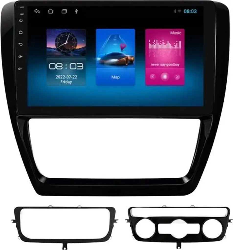 Sistema Navigazione VW Jetta 6 Android Auto Apple CarPlay Bluetooth