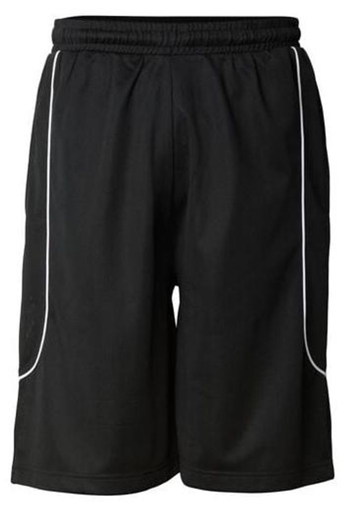 Urban Classics Short Herren Piping Mesh Shorts schwarz Basics 100% Polyester L
