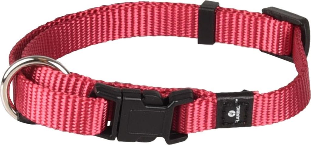 Flamingo Halsband Ziggi kirschrot, Größe: XS