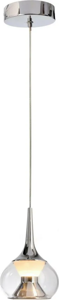 Lampe suspendue LED chrome Elena KapegoLED : éclairage haute qualité